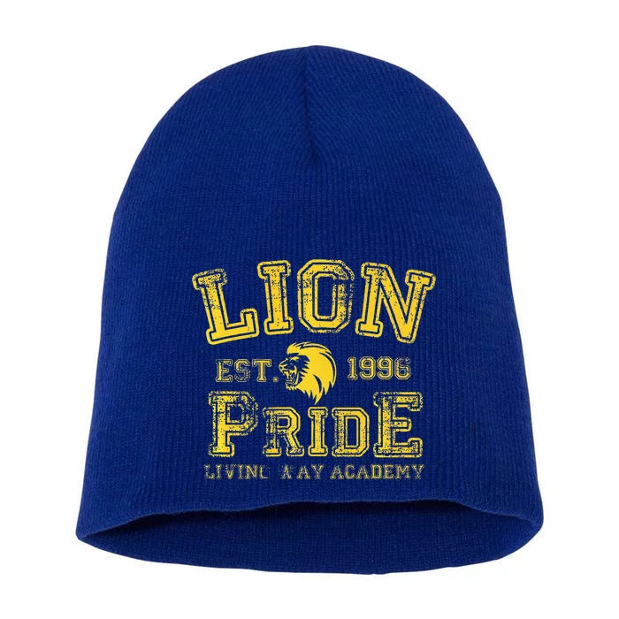 Living Way Academy Lion Pride Short Acrylic Beanie