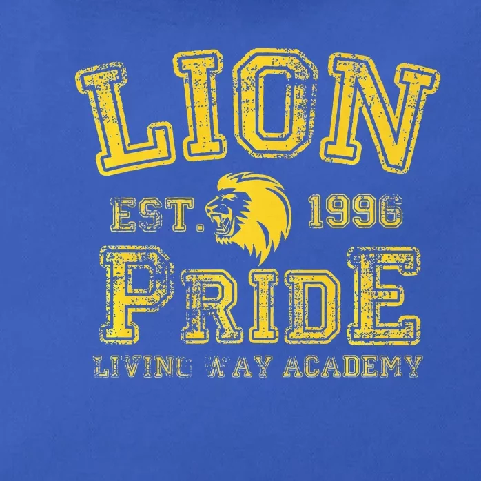 Living Way Academy Lion Pride Zip Tote Bag