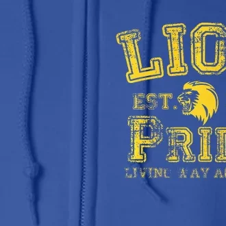 Living Way Academy Lion Pride Full Zip Hoodie