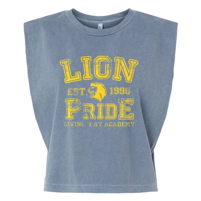 Living Way Academy Lion Pride Garment-Dyed Women's Muscle Tee