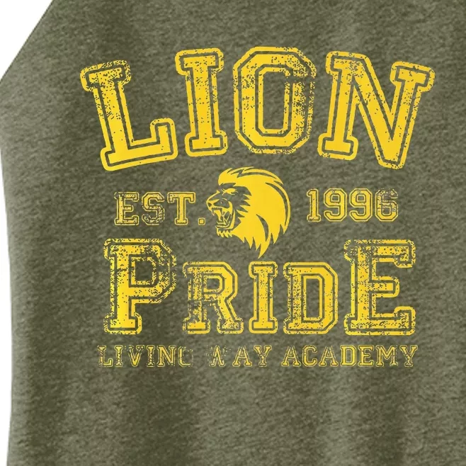 Living Way Academy Lion Pride Women’s Perfect Tri Rocker Tank