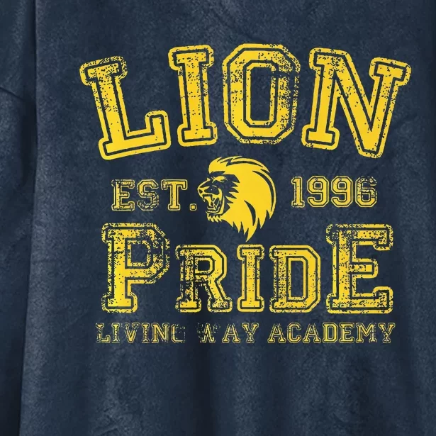 Living Way Academy Lion Pride Hooded Wearable Blanket