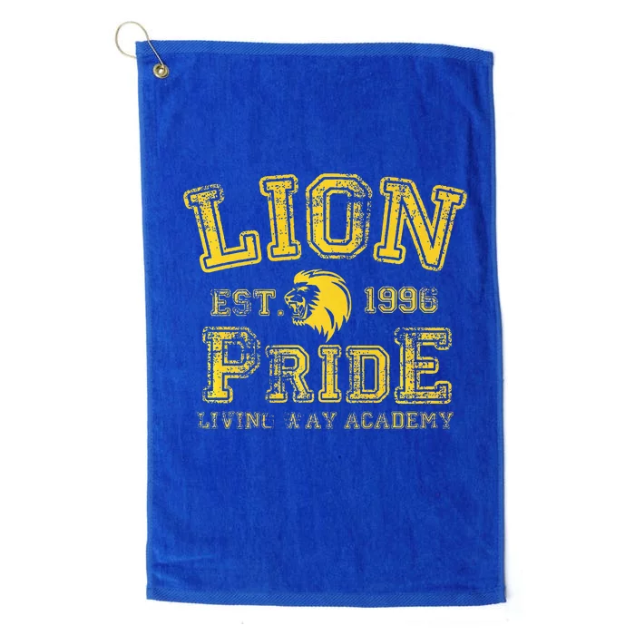 Living Way Academy Lion Pride Platinum Collection Golf Towel