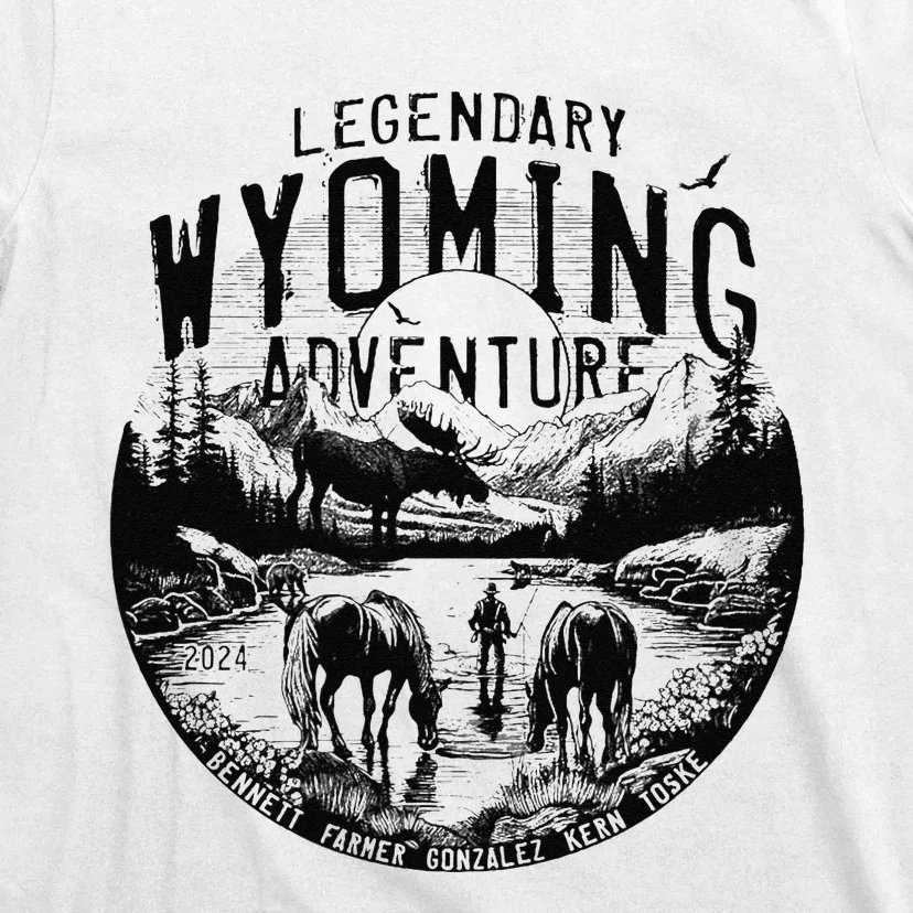 Legendary Wyoming Adventure 2024 T-Shirt