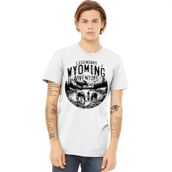 Legendary Wyoming Adventure 2024 Premium T-Shirt