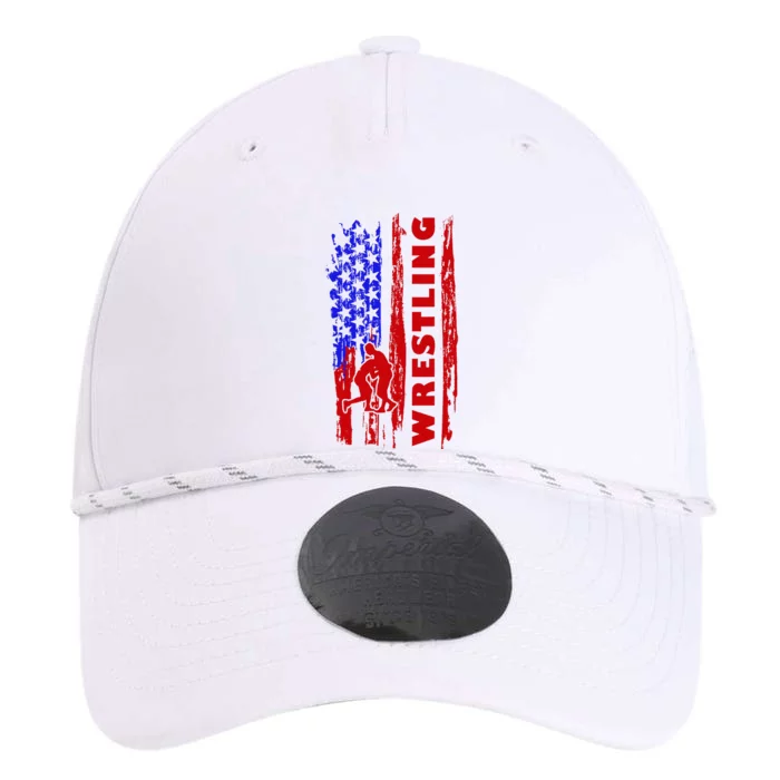 Love Wrestling American Flag Wrestling Coaches Performance The Dyno Cap