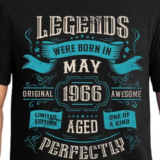 Legends Were Born In May 1966 Birthday Pajama Set