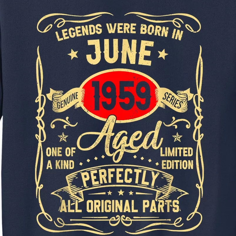 Legends Were Born In June 1959 64 Years Old Gifts 64th Bday Sweatshirt