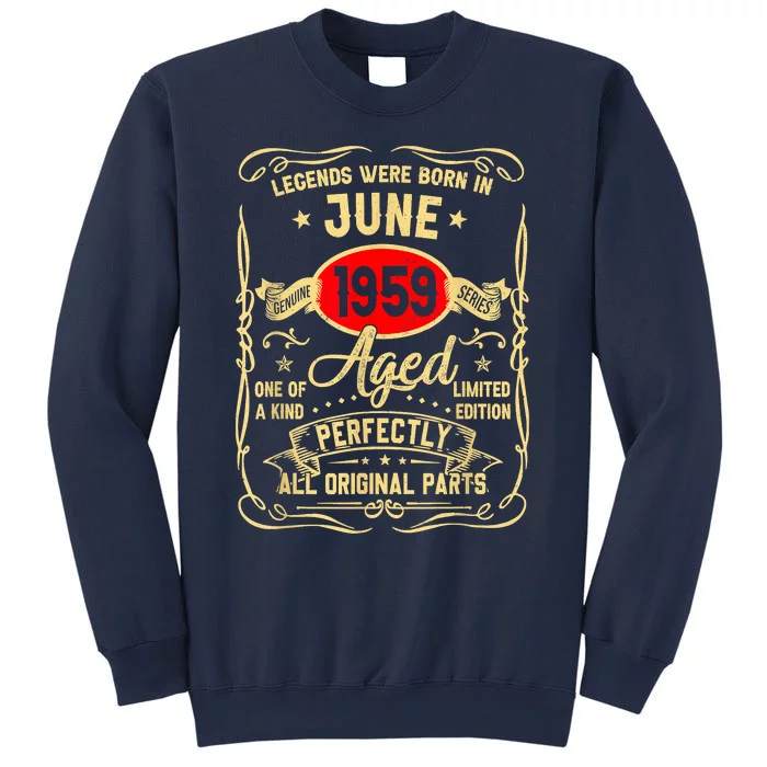 Legends Were Born In June 1959 64 Years Old Gifts 64th Bday Sweatshirt