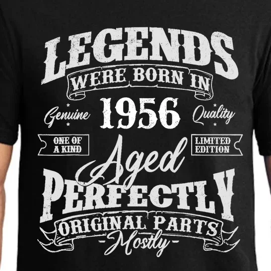 Legends Were Born In 1956 Year Of Birth Birthday Pajama Set