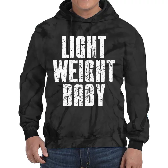 Light Weight Baby Old School funny Bodybuilding Tie Dye Hoodie