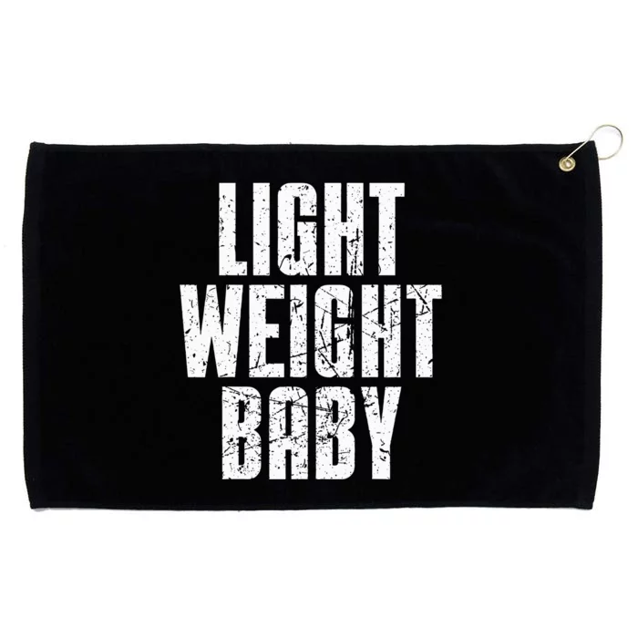 Light Weight Baby Old School funny Bodybuilding Grommeted Golf Towel