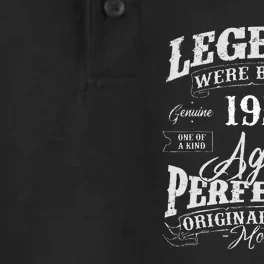 Legends Were Born In 1953 Year Of Birth Birthday Dry Zone Grid Performance Polo