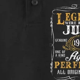 Legends Were Born In June 1963 60 Year Old Dry Zone Grid Performance Polo