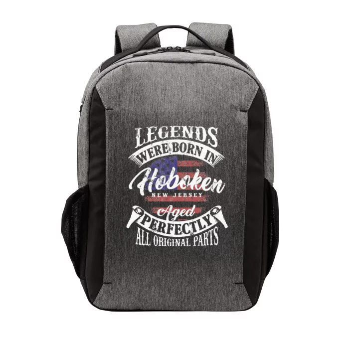 Legends Were Born In Hoboken New Jersey Vector Backpack