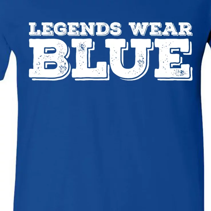 Legends Wear Blue V-Neck T-Shirt