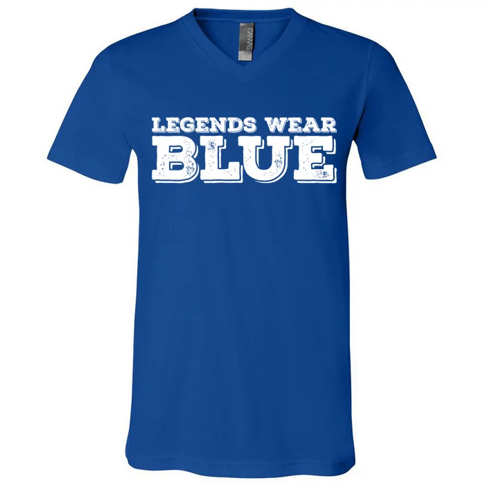 Legends Wear Blue V-Neck T-Shirt