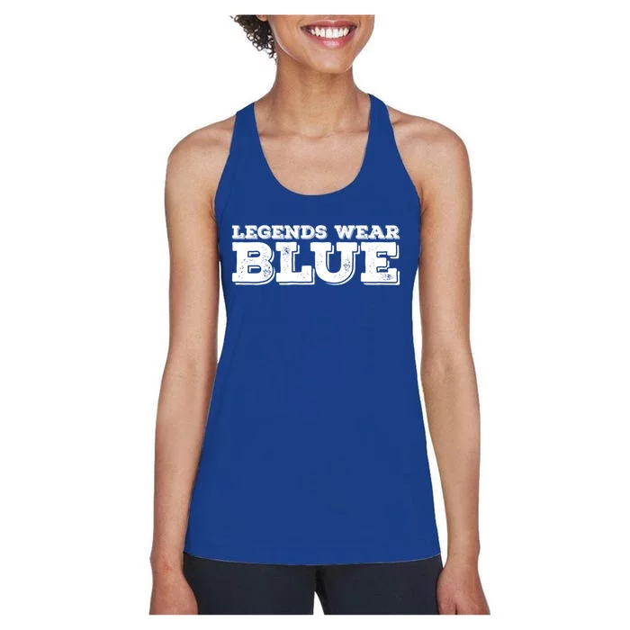 Legends Wear Blue Women's Racerback Tank