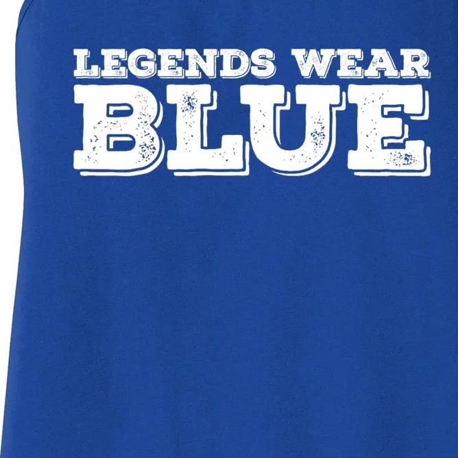 Legends Wear Blue Women's Racerback Tank