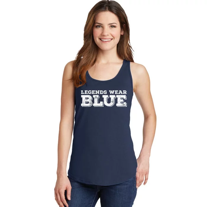 Legends Wear Blue Spirit Wear Team Game Color War Ladies Essential Tank