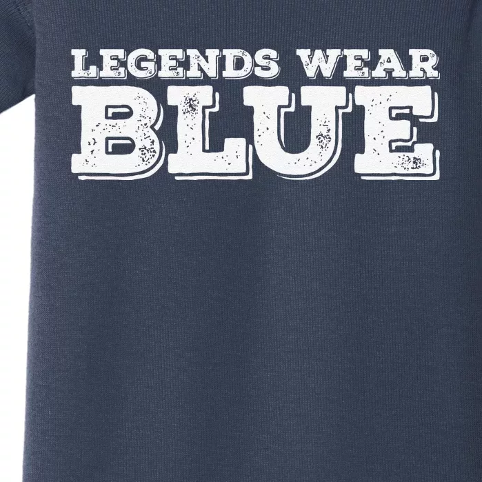 Legends Wear Blue Spirit Wear Team Game Color War Baby Bodysuit