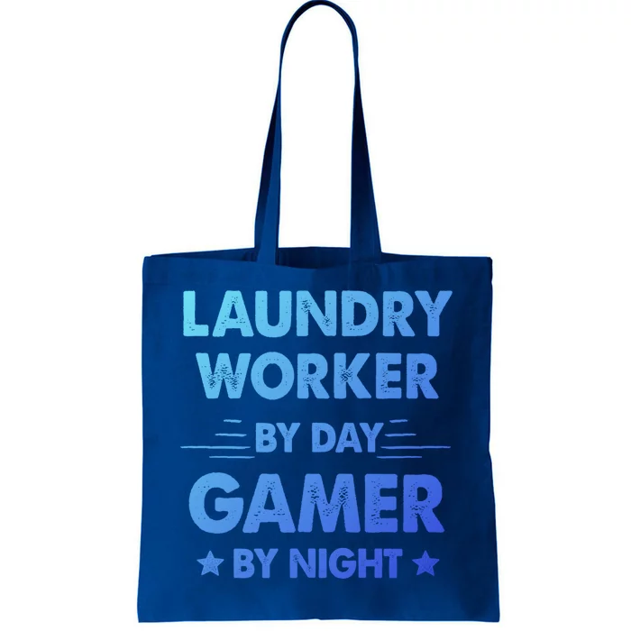 Laundry Worker By Day Gamer By Night Gift Tote Bag