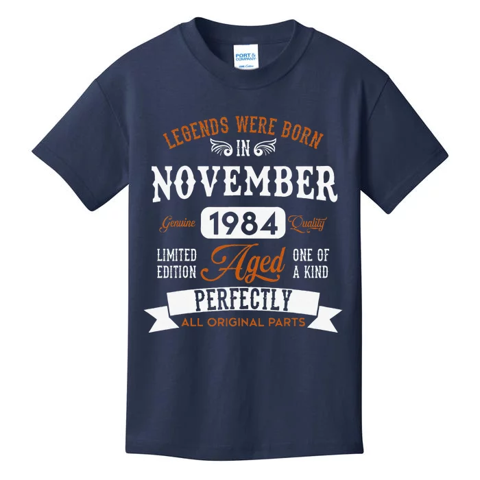 Legendary Were Born In November 1984 – Happy Birthday Cute Kids T-Shirt