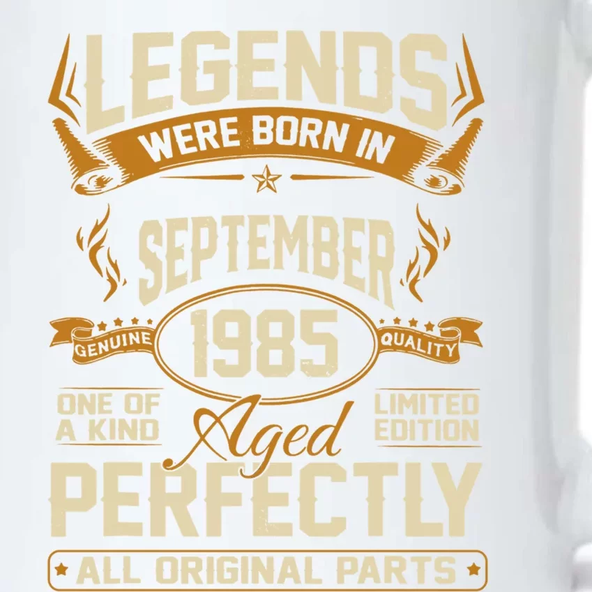 Legends Were Born In September 1985 Great Gift Black Color Changing Mug