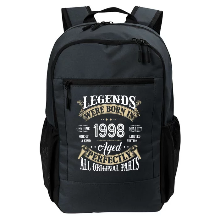 Legends Were Born In 1998 Aged Perfectly Birthday Daily Commute Backpack