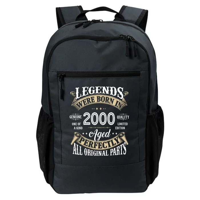 Legends Were Born In 2000 Aged Perfectly Birthday Daily Commute Backpack