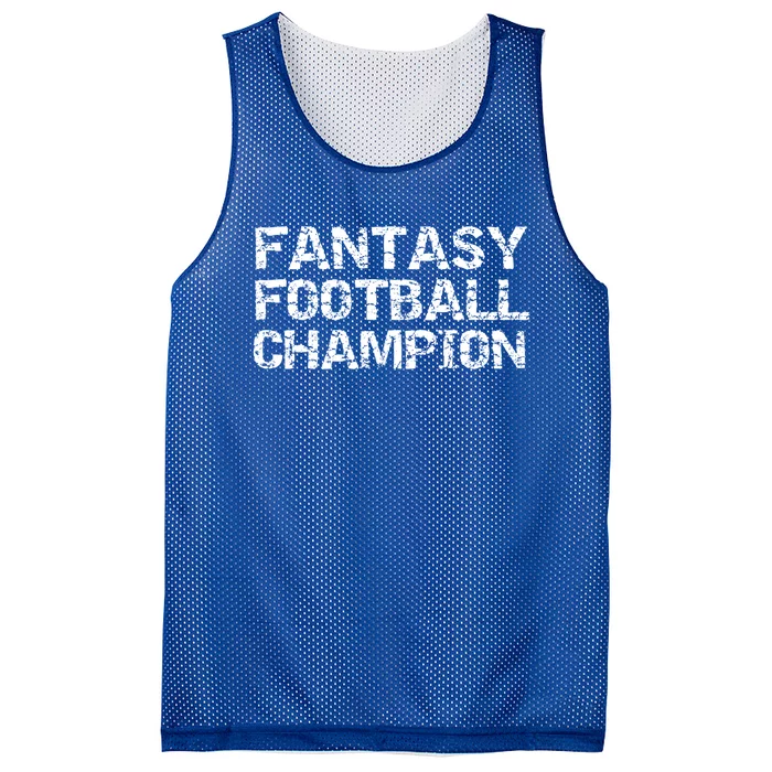 League Winner Champ Trophy Idea Fantasy Football Champion Gift Mesh Reversible Basketball Jersey Tank