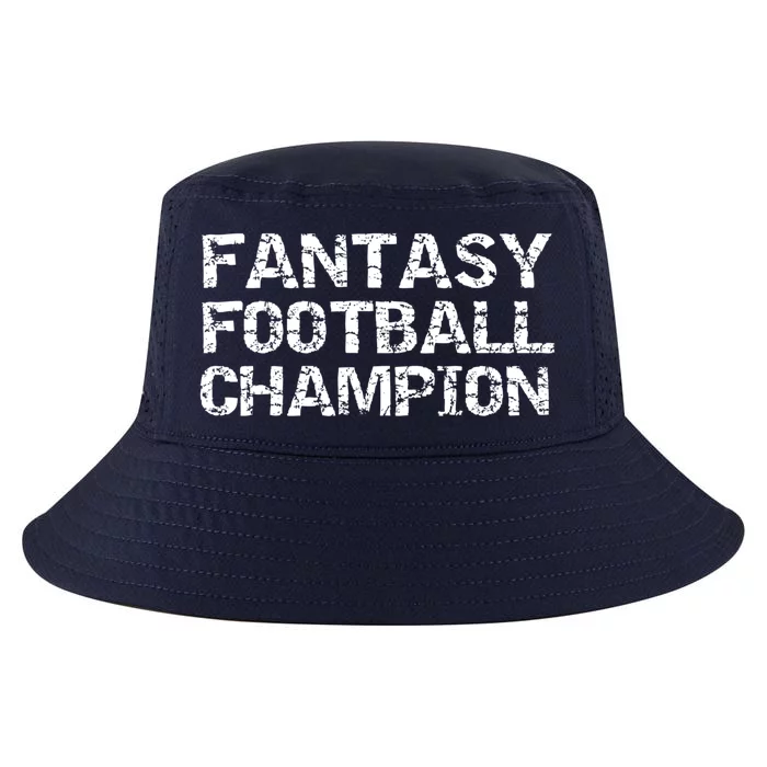 League Winner Champ Trophy Idea Fantasy Football Champion Gift Cool Comfort Performance Bucket Hat