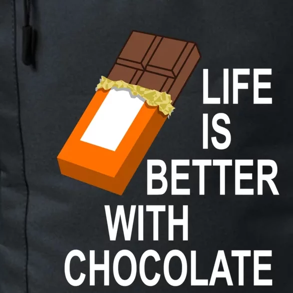 Life With Chocolate Eating Delicious Sweets Cute Gift Daily Commute Backpack