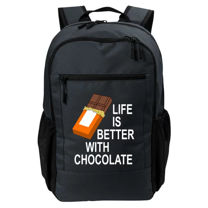 Life With Chocolate Eating Delicious Sweets Cute Gift Daily Commute Backpack