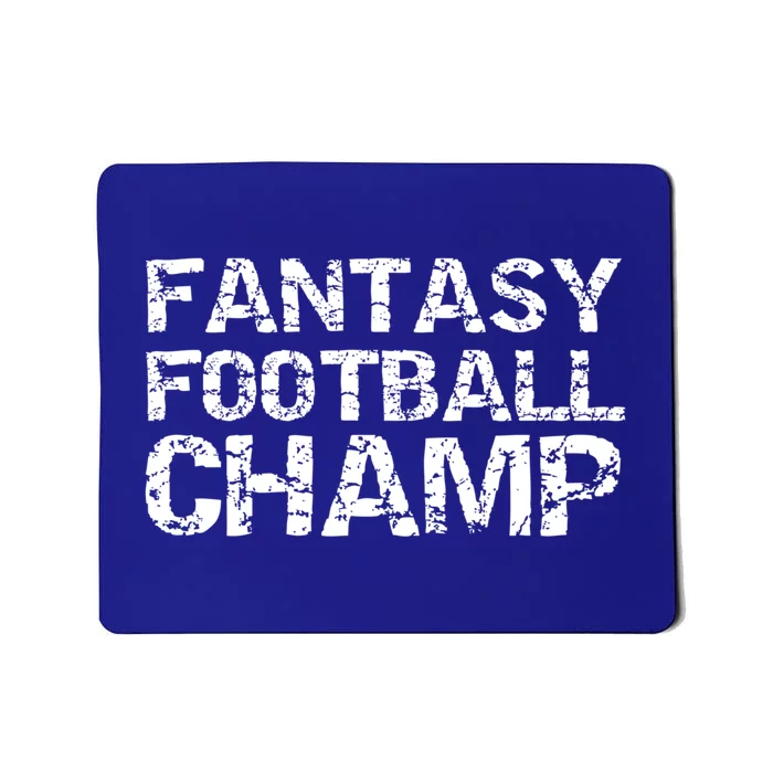 League Winner Championship Items Idea Fantasy Football Champ Gift Mousepad