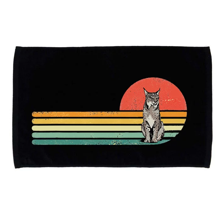 Lynx Wild Cat Bobcat Zoo Animal Lynx Lover Microfiber Hand Towel