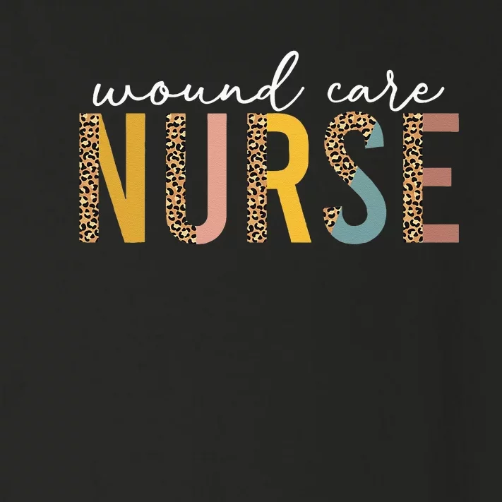 leopard Wound Care Nurse Nursing Wound Ostomy Nurse Toddler Long Sleeve Shirt