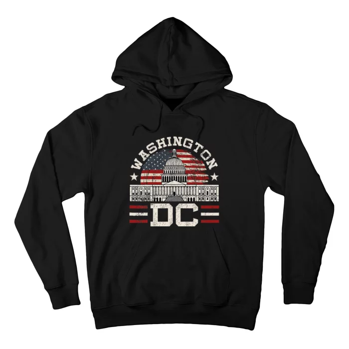 Love Washington Dc Usa Hoodie