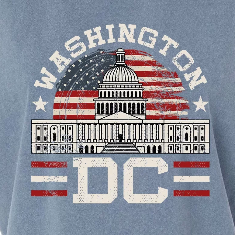 Love Washington Dc Usa Garment-Dyed Women's Muscle Tee