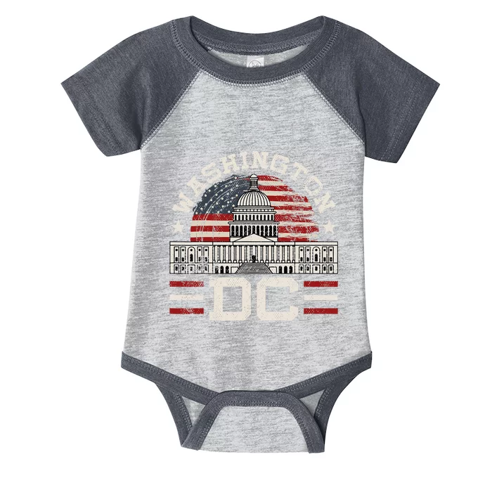 Love Washington Dc Usa Infant Baby Jersey Bodysuit