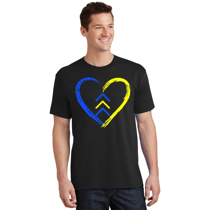 Love World Down Syndrome Awareness Day Love 3 Arrows T-Shirt