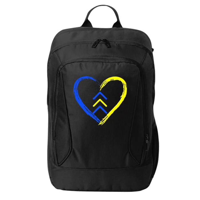 Love World Down Syndrome Awareness Day Love 3 Arrows City Backpack