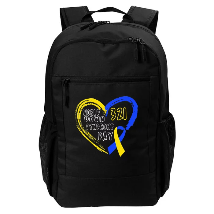 Love World Down Syndrome Awareness Day Love Daily Commute Backpack