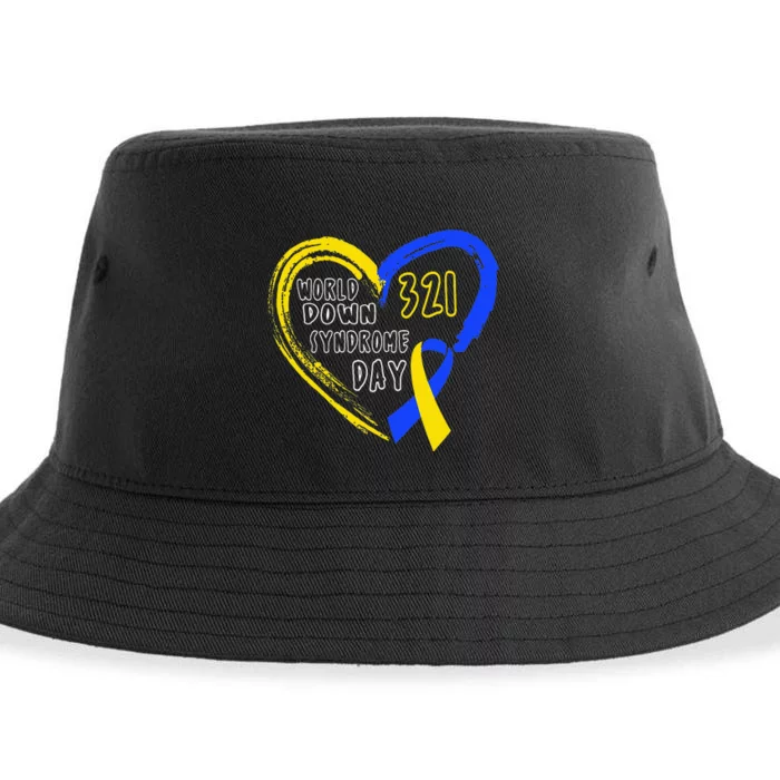 Love World Down Syndrome Awareness Day Love Sustainable Bucket Hat