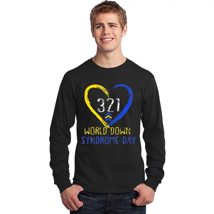 Love World Down Syndrome Awareness Day Love Long Sleeve Shirt