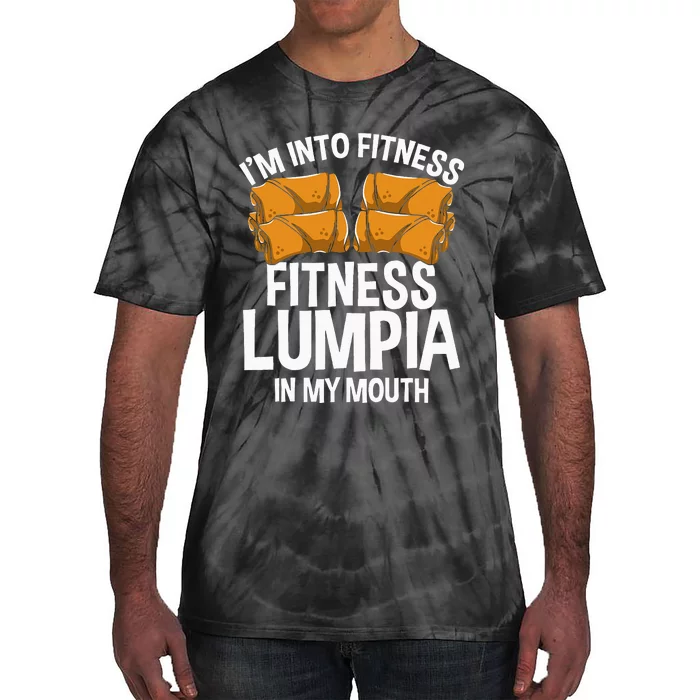 Lumpia Wrappers Filipina Food Philipino Snacks Manila Lumpia Tie-Dye T-Shirt