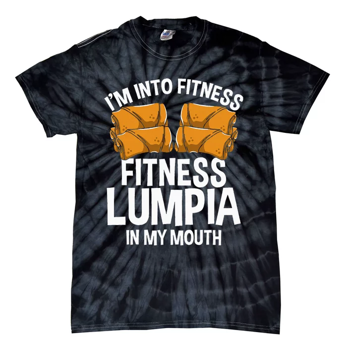 Lumpia Wrappers Filipina Food Philipino Snacks Manila Lumpia Tie-Dye T-Shirt