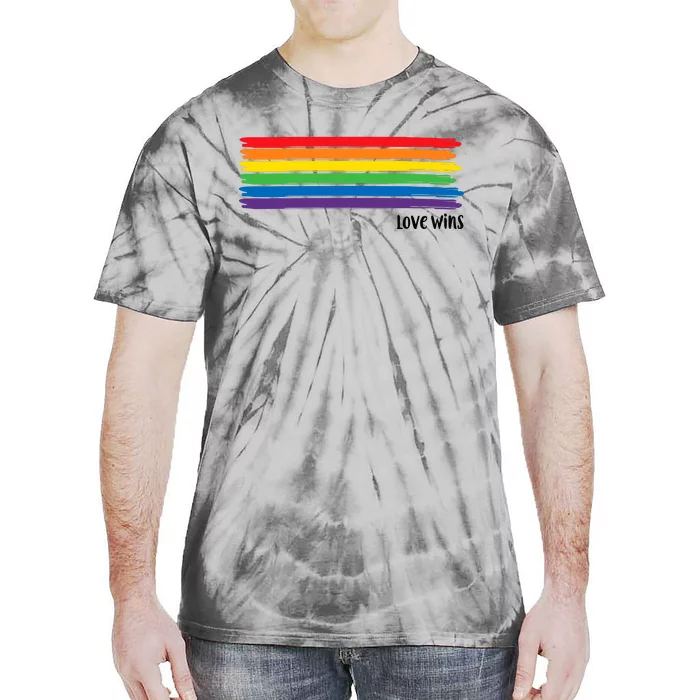 Love Wins Funny Tie-Dye T-Shirt