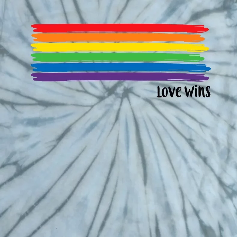 Love Wins Funny Tie-Dye T-Shirt