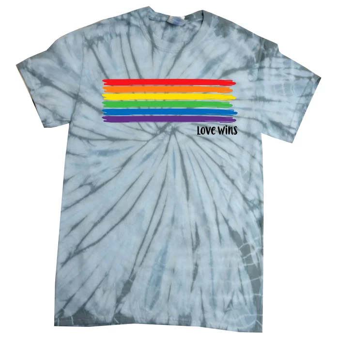 Love Wins Funny Tie-Dye T-Shirt